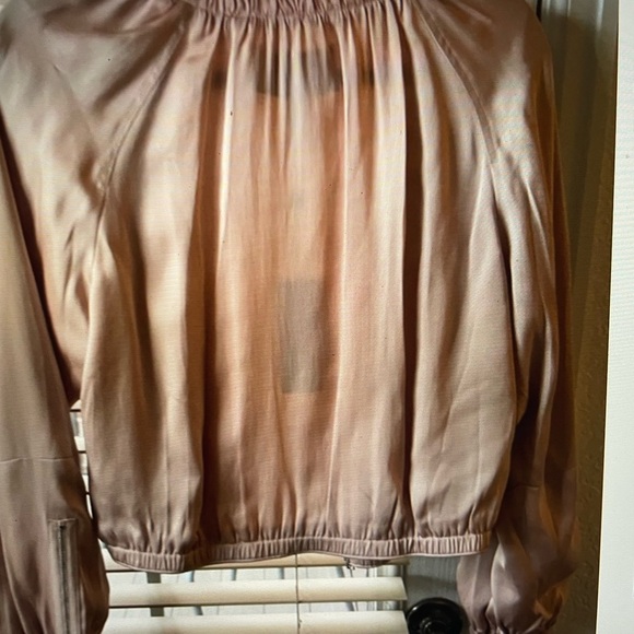 Bcbg maxazria bomber jacket light pink - Picture 2 of 3